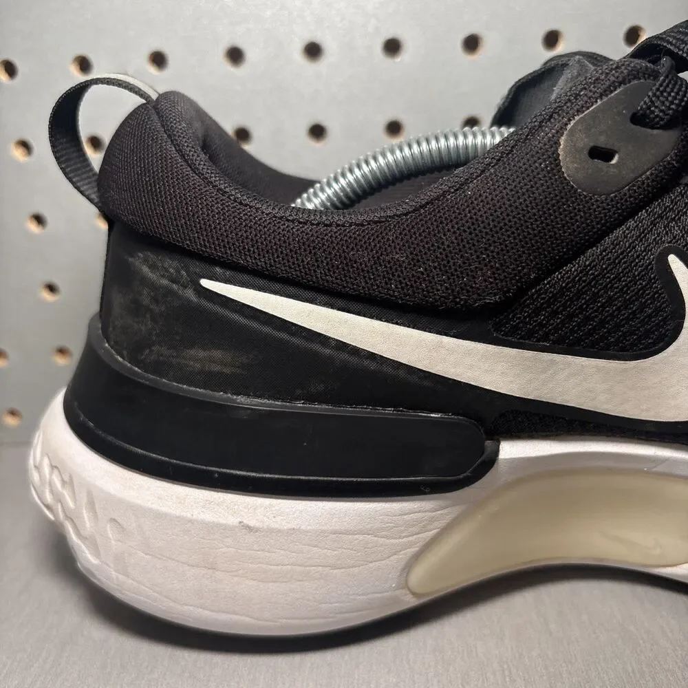 Nike React Miler Running Shoes Mens Size 14 Black White Sneakers CW1777-003